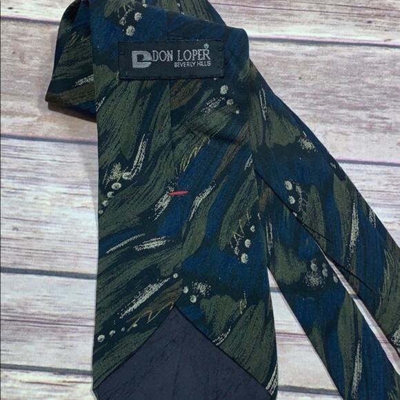 Don Loper Beverly Hills Silk Tie - Picture 1 of 3